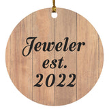 Jeweler Established Est. 2022 - Circle Ornament C