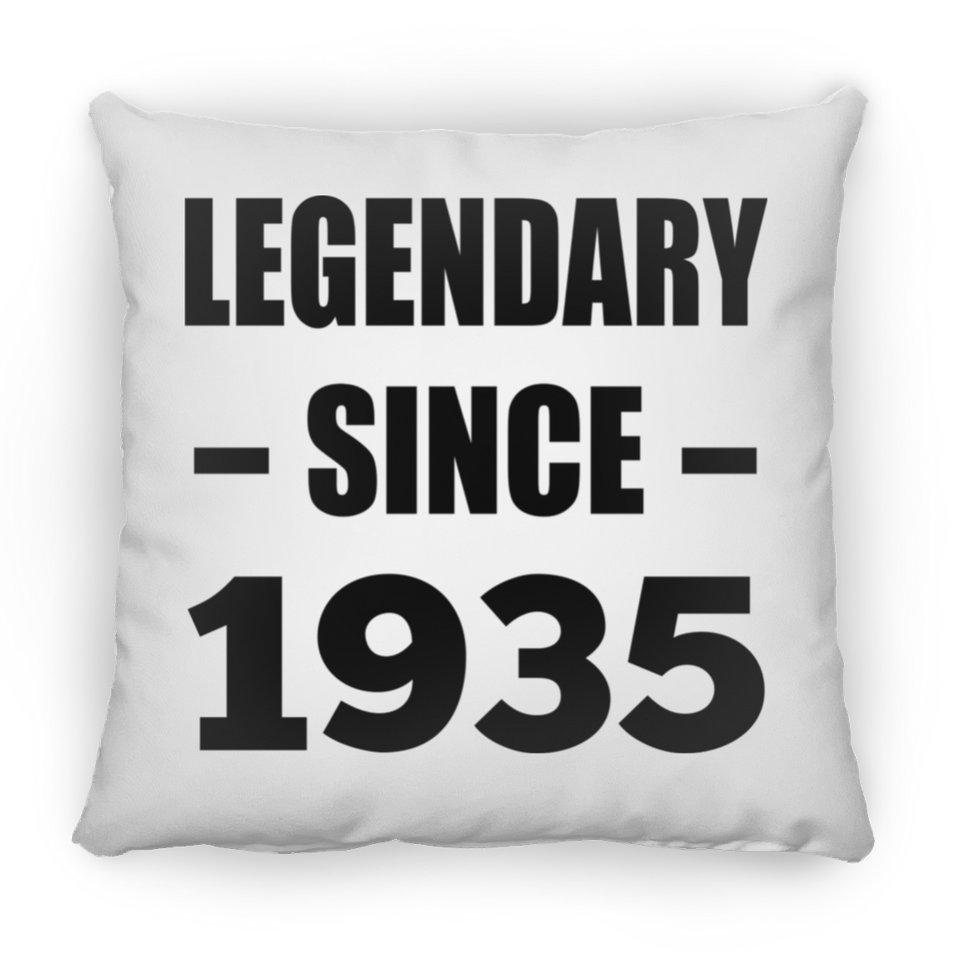 89th Birthday Legendary Since 1935 - Throw Pillow