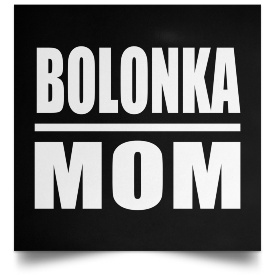 Bolonka Mom - Poster Square