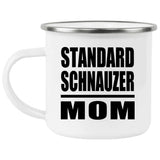 Standard Schnauzer Mom - 12oz Camping Mug