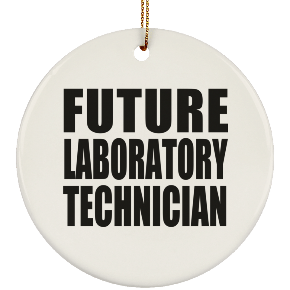 Future Laboratory Technician - Circle Ornament