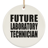 Future Laboratory Technician - Circle Ornament