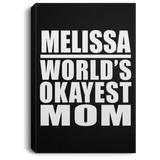 Melissa World's Okayest Mom - Canvas Portrait