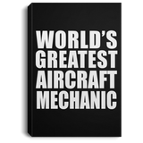 World's Greatest Aircraft Mechanic - Canvas Portrait