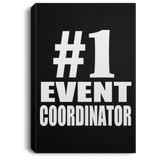 Number One #1 Event Coordinator - Canvas Portrait