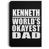 Kenneth World's Okayest Dad - Canvas Portrait
