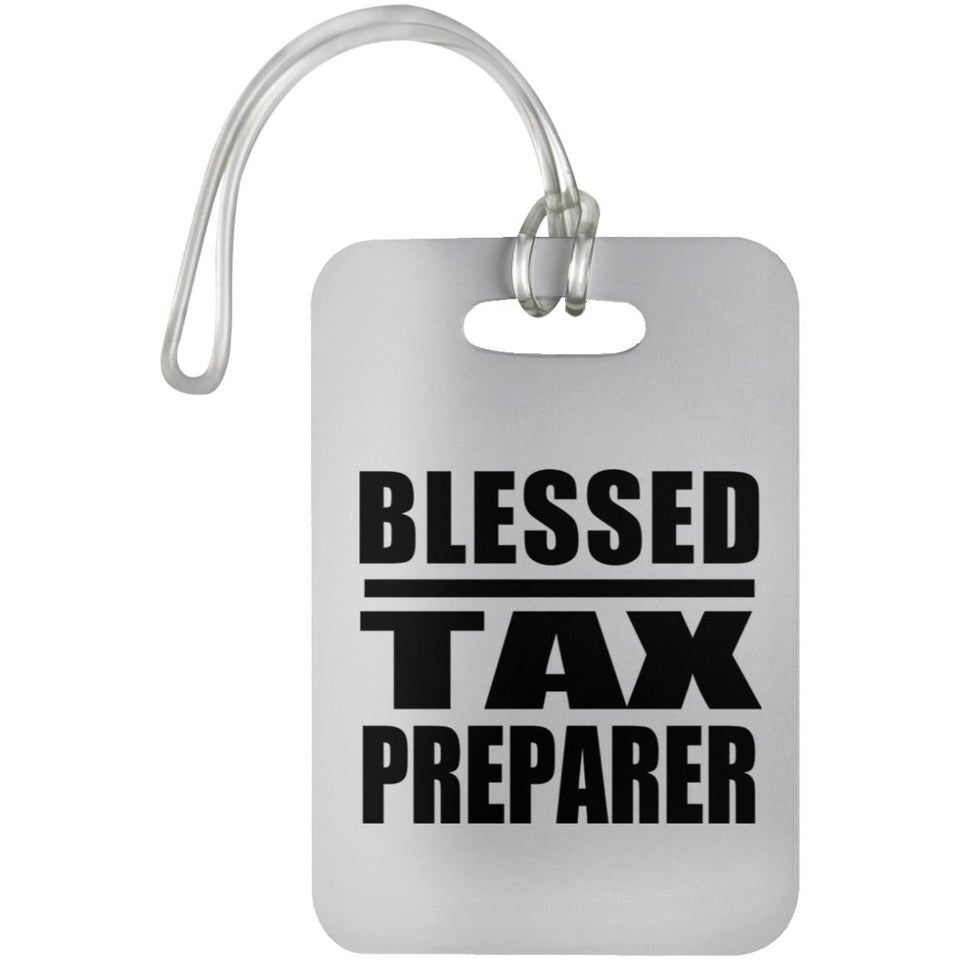 Blessed Tax Preparer - Luggage Bag Tag