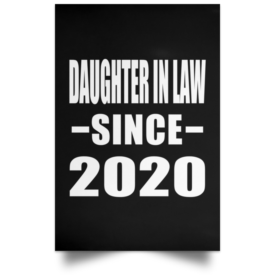 Daughter In Law Since 2020 - Poster Portrait