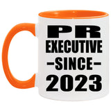 Pr Executive Since 2023 - 11oz Accent Mug Orange