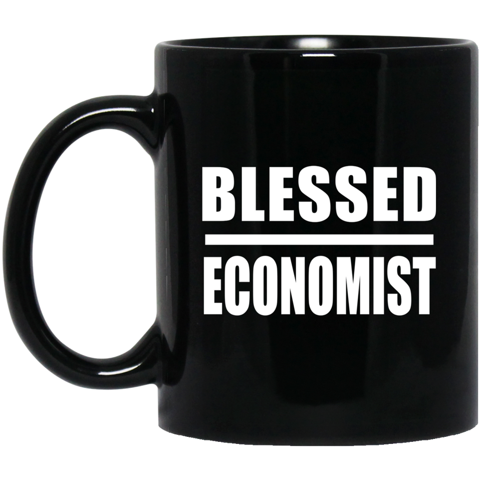 Blessed Economist - 11oz Coffee Mug Black