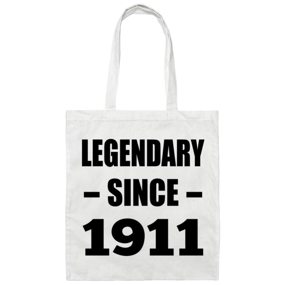 113th Birthday Legendary Since 1911 - Tote Bag White