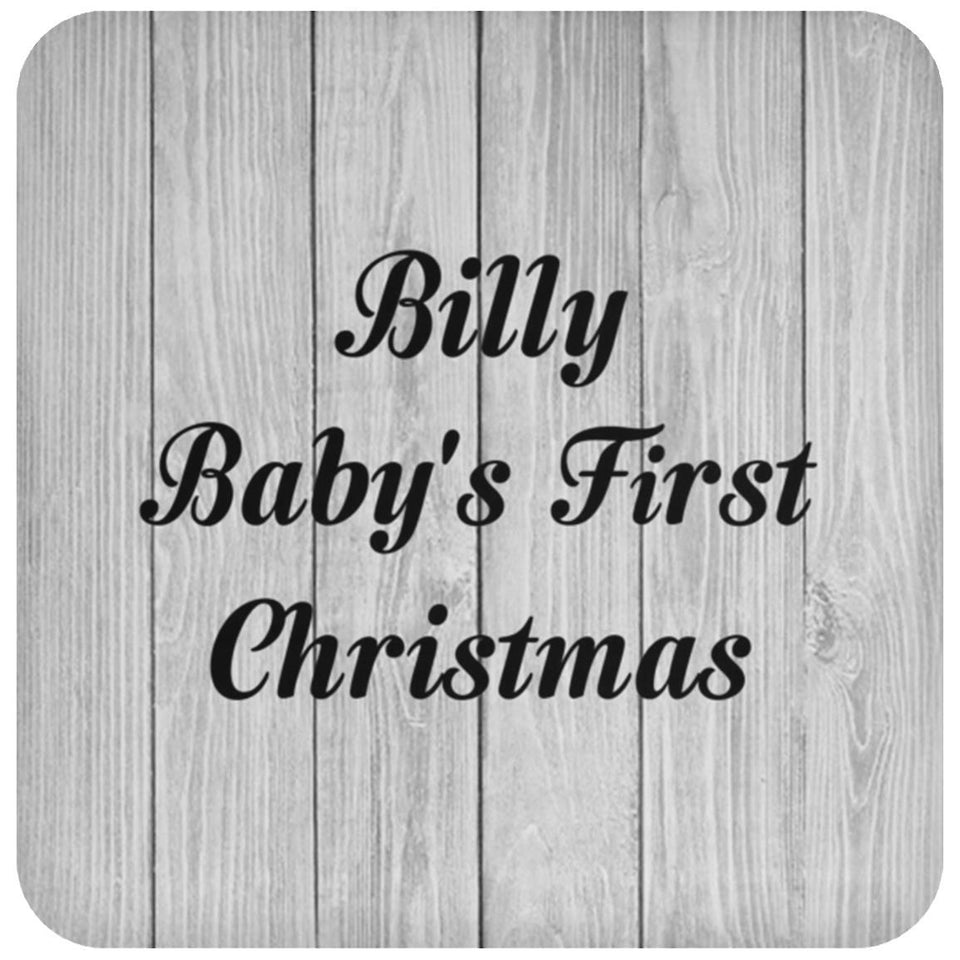 Billy Baby's First Christmas - Drink Coaster F