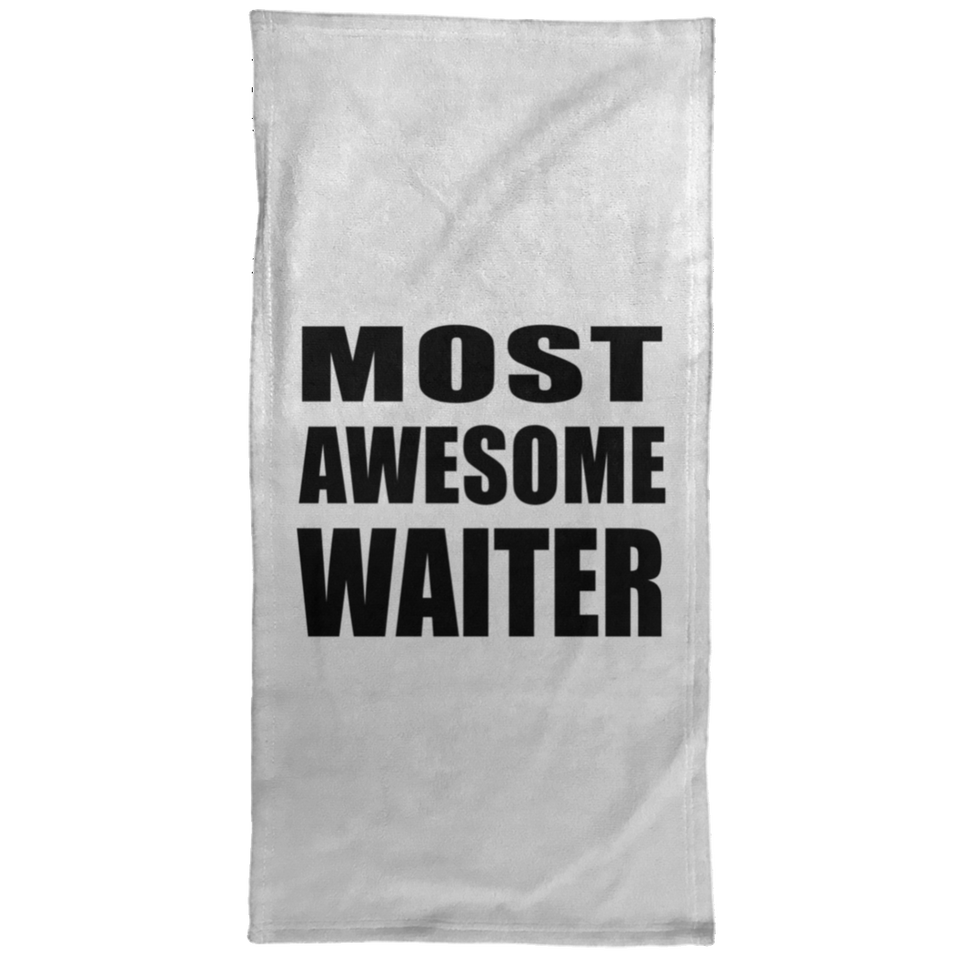 Most Awesome Waiter - Hand Towel