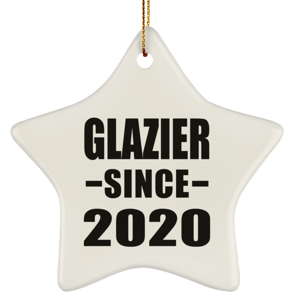 Glazier Since 2020 - Star Ornament
