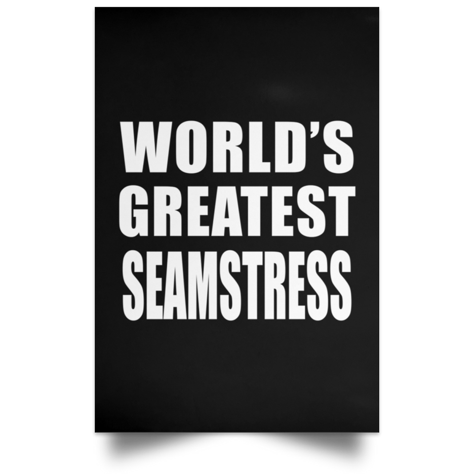 World's Greatest Seamstress - Poster Portrait