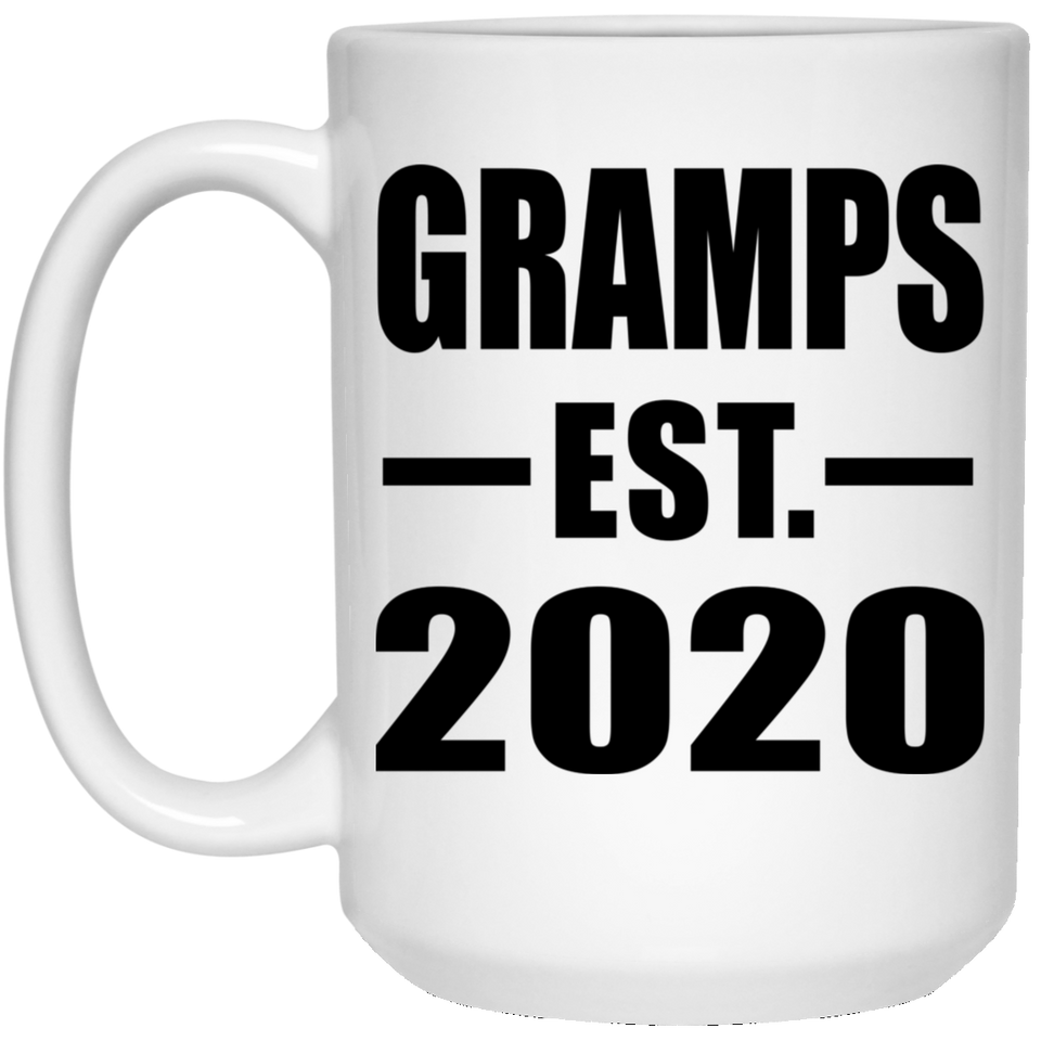 Gramps Established EST. 2020 - 15oz Coffee Mug