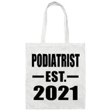 Podiatrist Established EST. 2021 - Tote Bag White