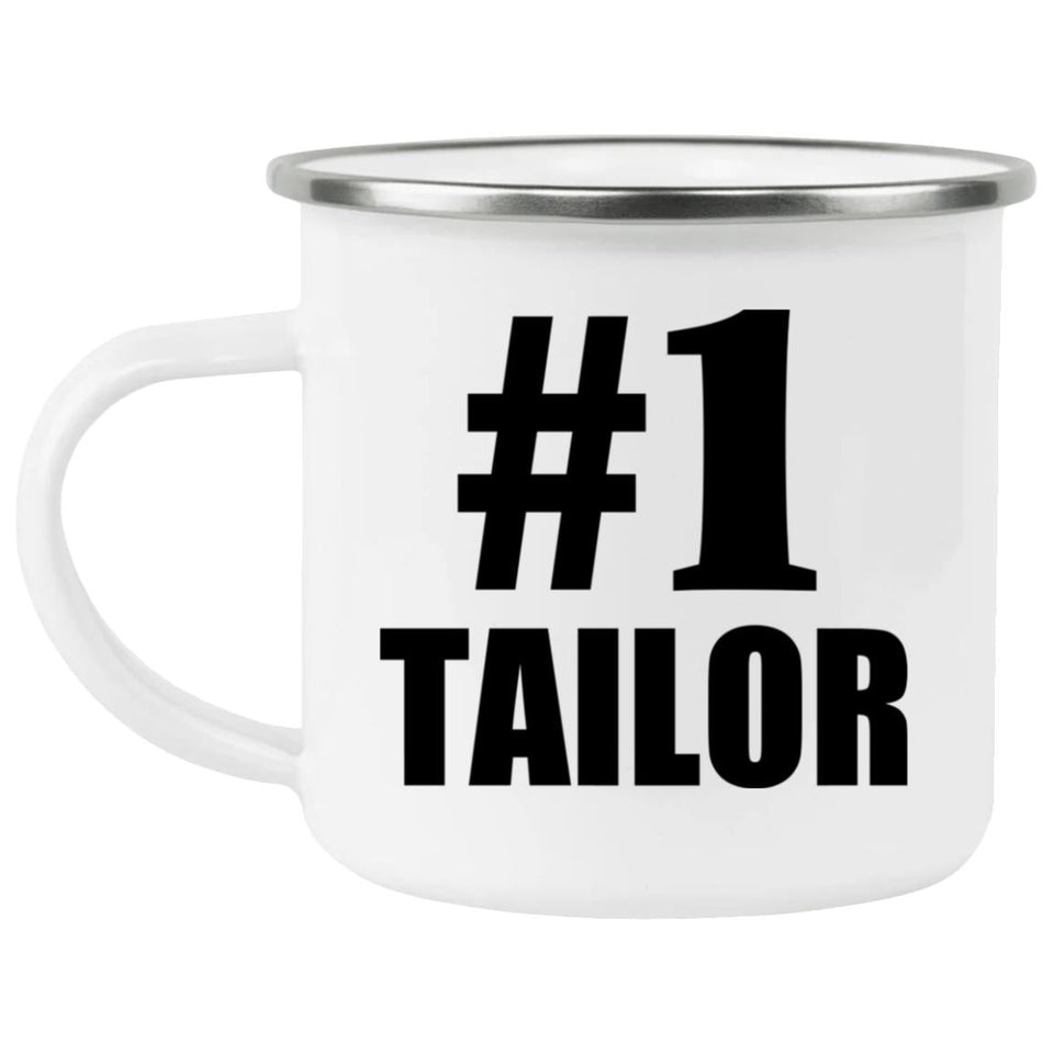 Number One #1 Tailor - 12oz Camping Mug