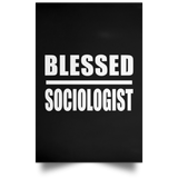 Blessed Sociologist - Poster Portrait