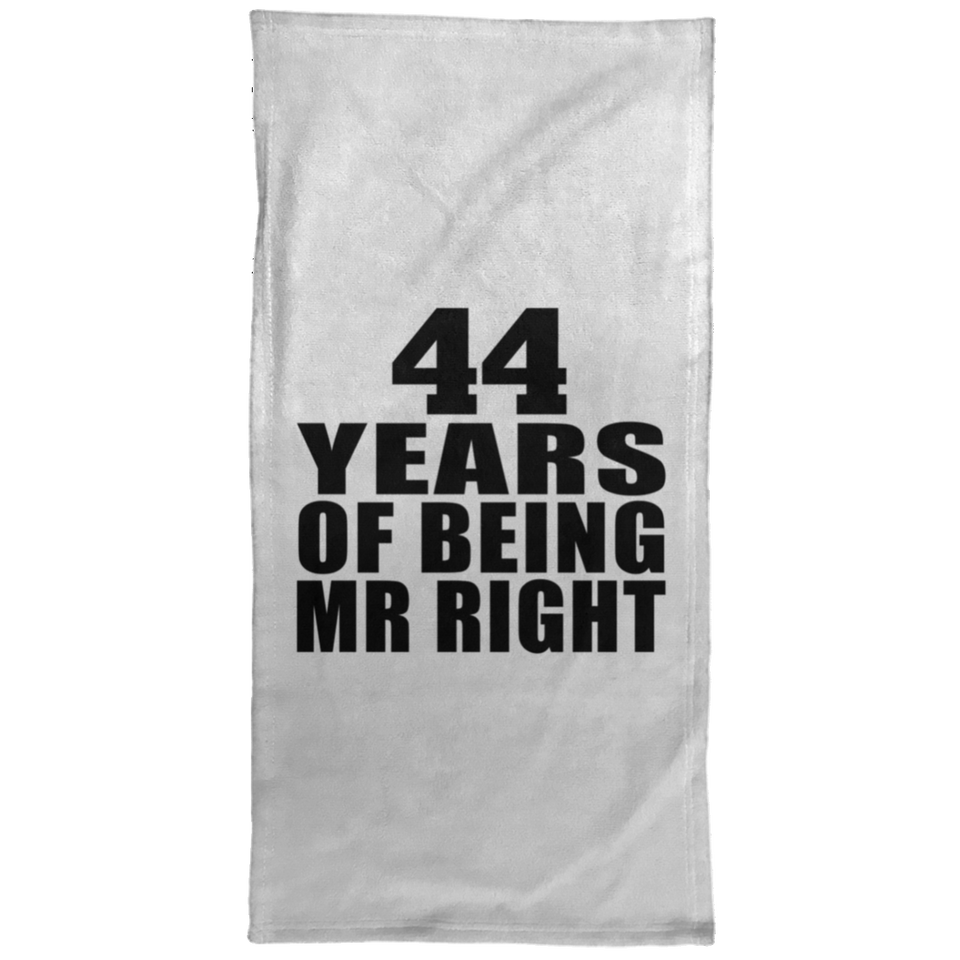 44th Anniversary 44 Years Of Being Mr Right - Hand Towel