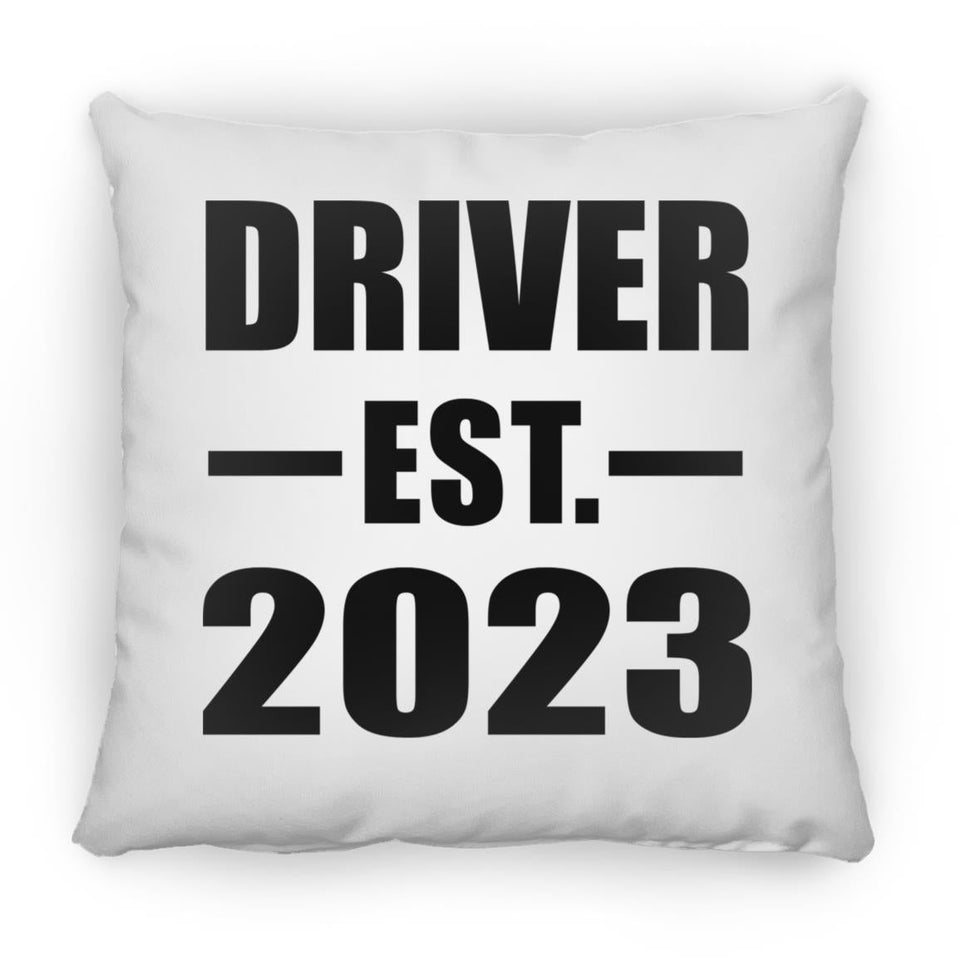 Driver Established EST. 2023 - Throw Pillow