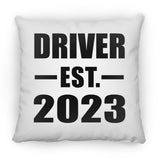 Driver Established EST. 2023 - Throw Pillow