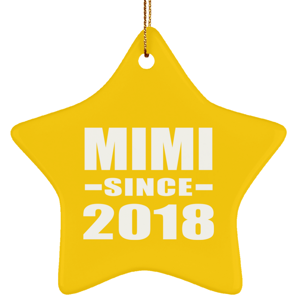 Mimi Since 2018 - Star Ornament