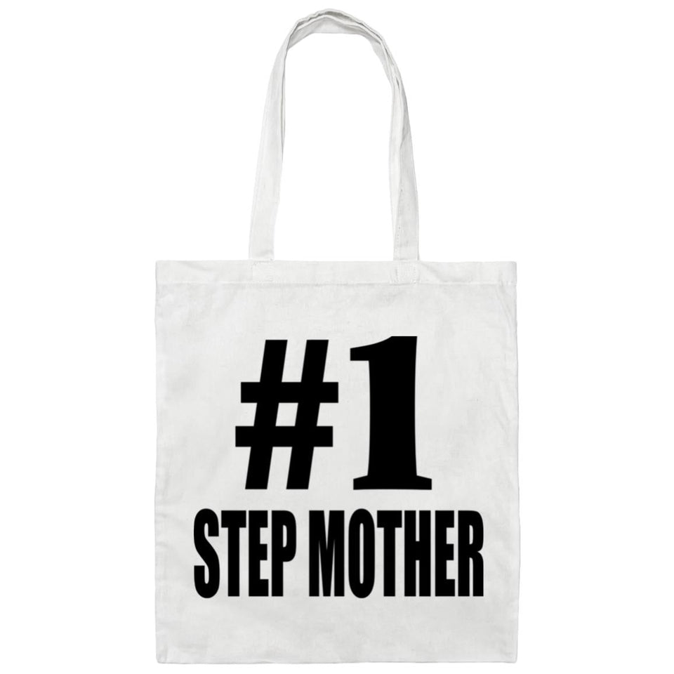 Number One #1 Step Mother - Tote Bag White