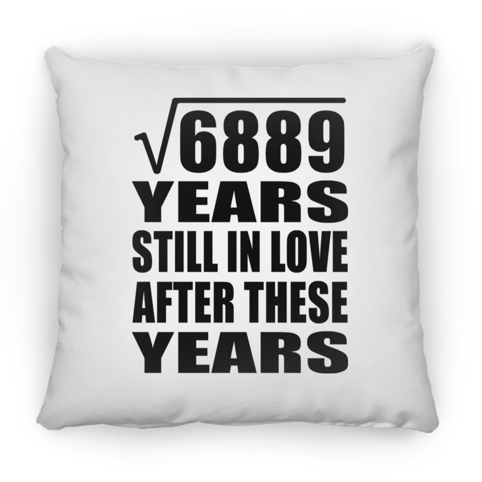 83rd Anniversary Square Root of 6889 Years Still In Love - Throw Pillow