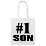 Number One #1 Son - Tote Bag White