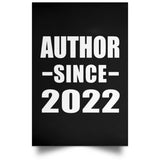 Author Since 2022 - Poster Portrait