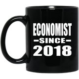 Economist Since 2018 - 11 Oz Coffee Mug Black