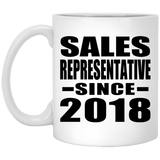 Sales Representative Since 2018 - 11 Oz Coffee Mug