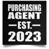 Purchasing Agent Established EST. 2023 - Poster Square