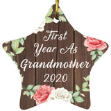 First Year As Grandmother 2020 - Star Ornament A