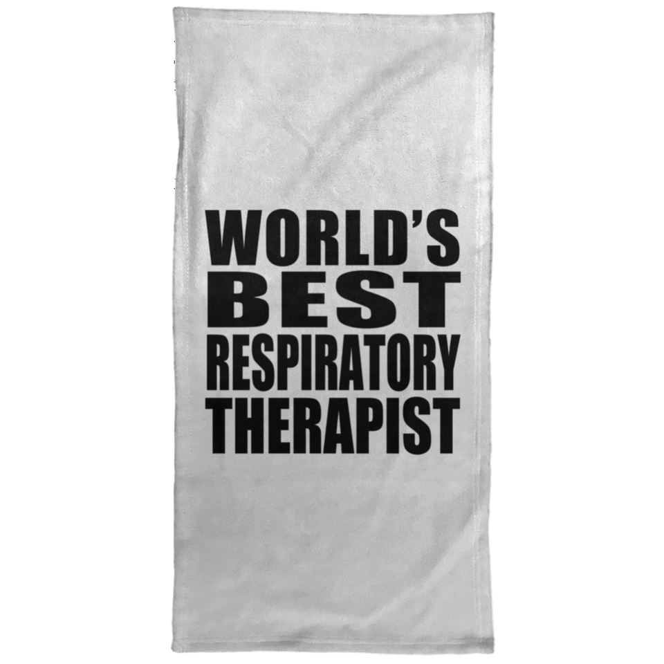 World's Best Respiratory Therapist - Hand Towel