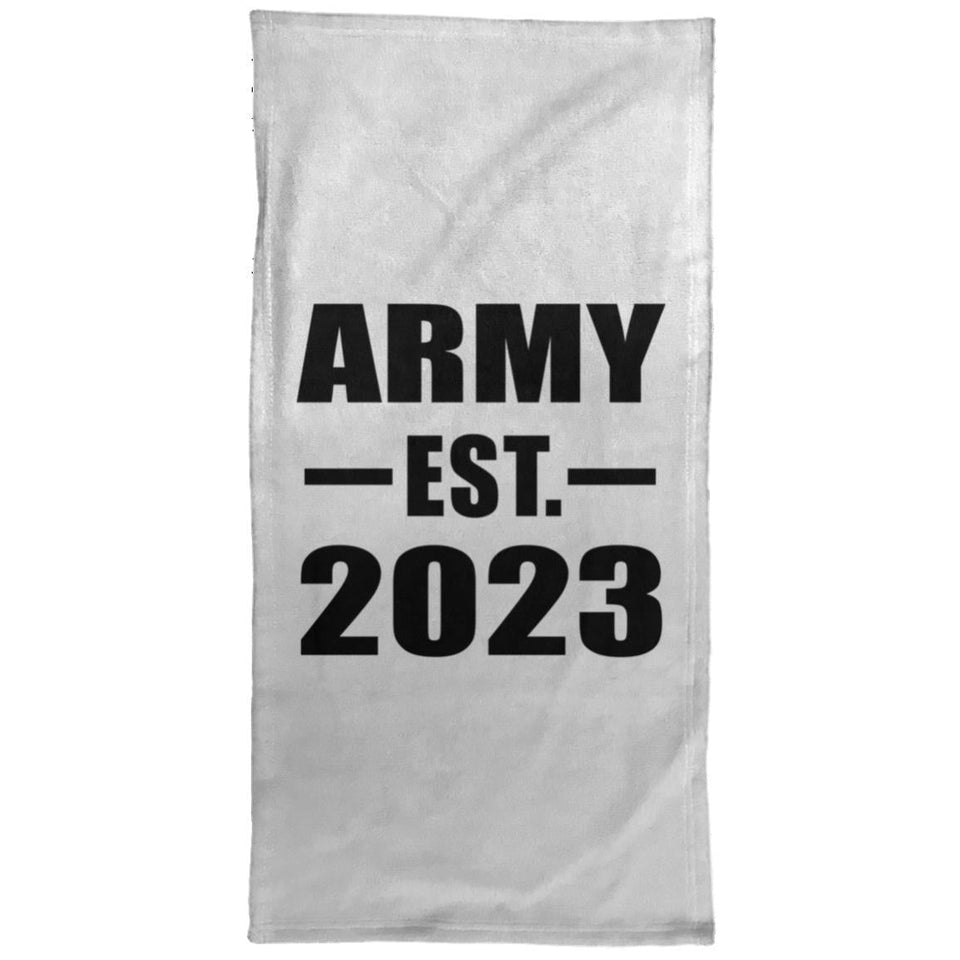 Army Established EST. 2023 - Hand Towel