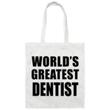 World's Greatest Dentist - Tote Bag White
