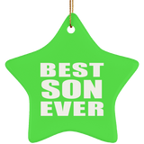 Best Son Ever - Star Ornament
