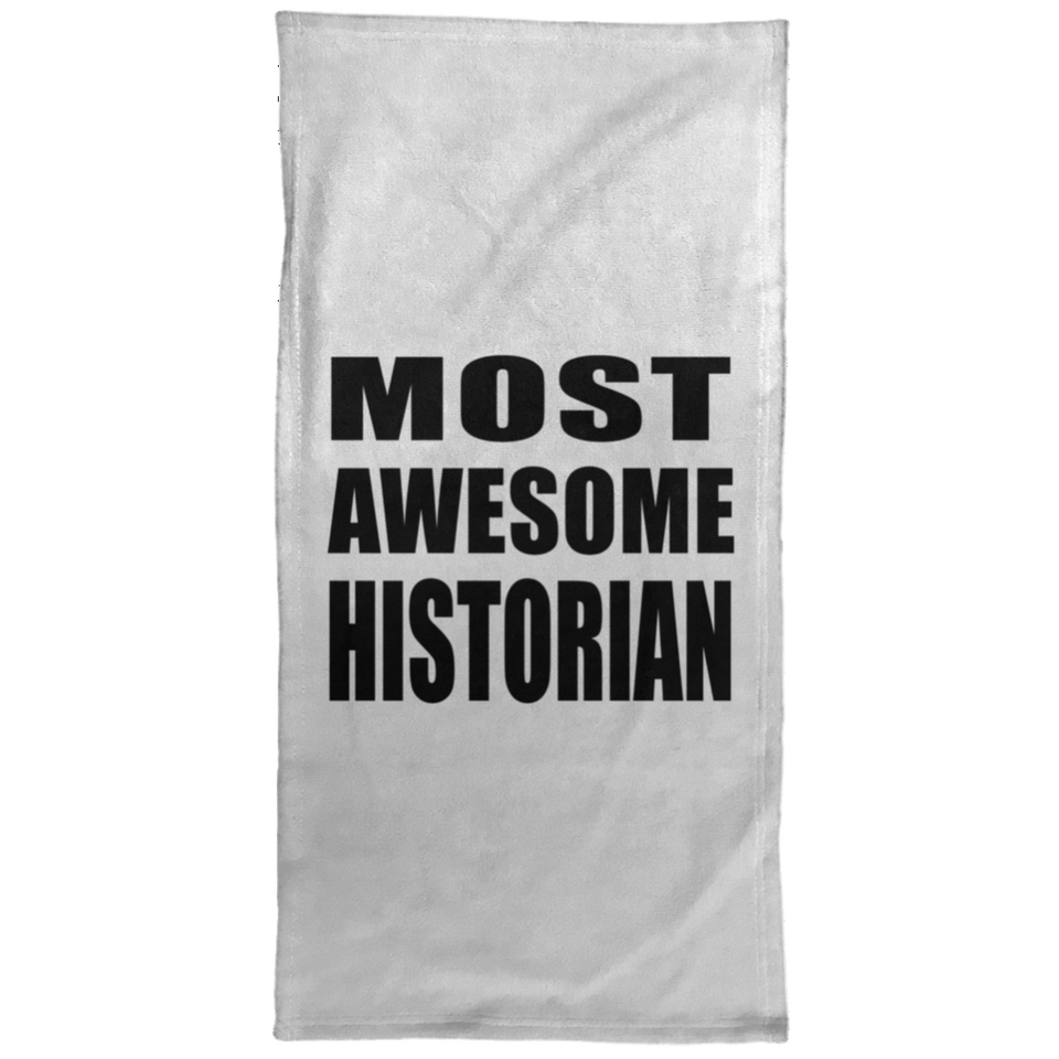 Most Awesome Historian - Hand Towel
