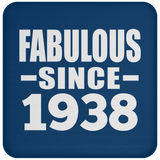 86th Birthday Fabulous Since 1938 - Drink Coaster