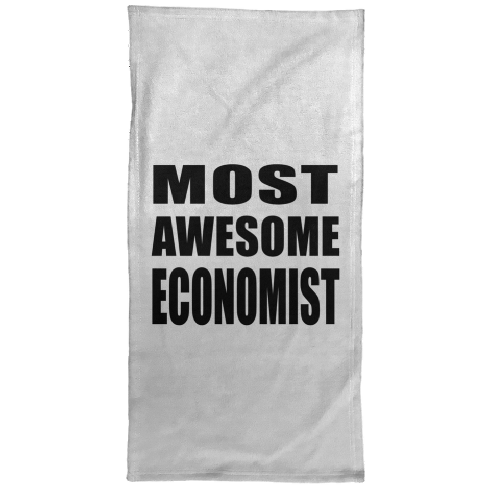Most Awesome Economist - Hand Towel