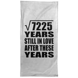 85th Anniversary Square Root of 7225 Years Still In Love - Hand Towel