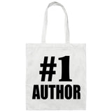 Number One #1 Author - Tote Bag White