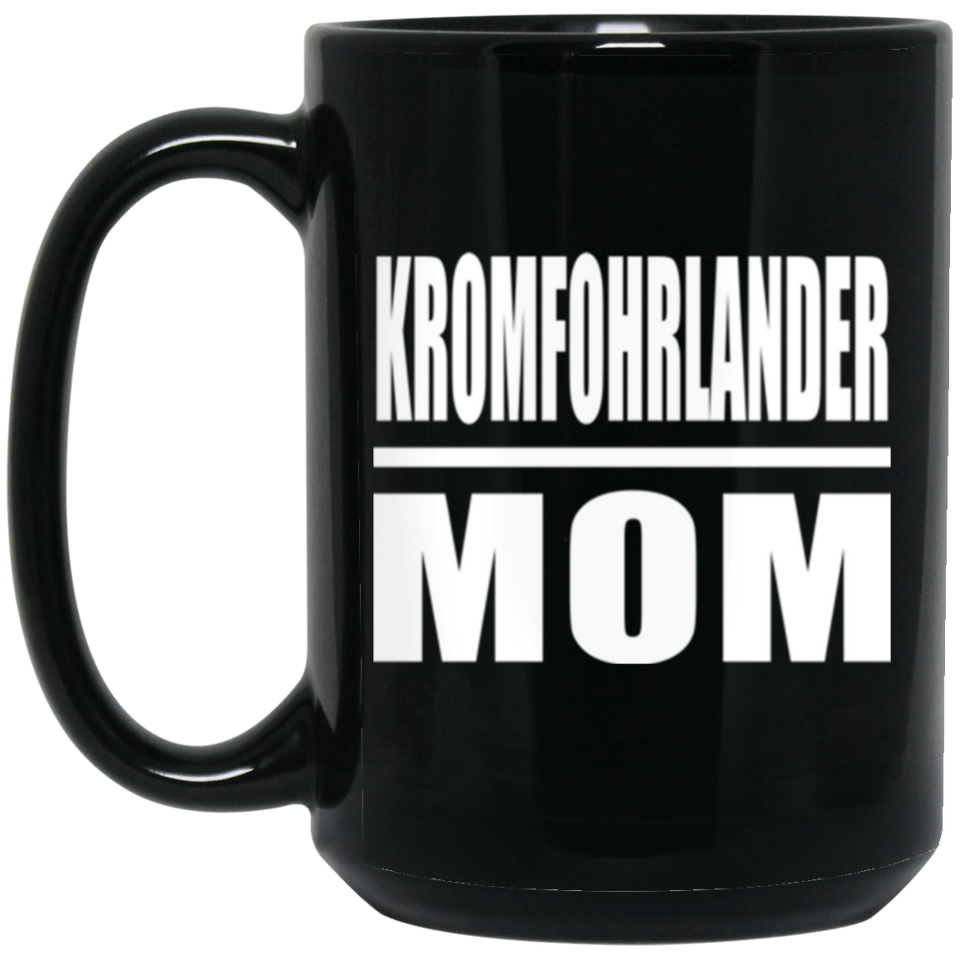 Kromfohrlander Mom - 15oz Coffee Mug Black