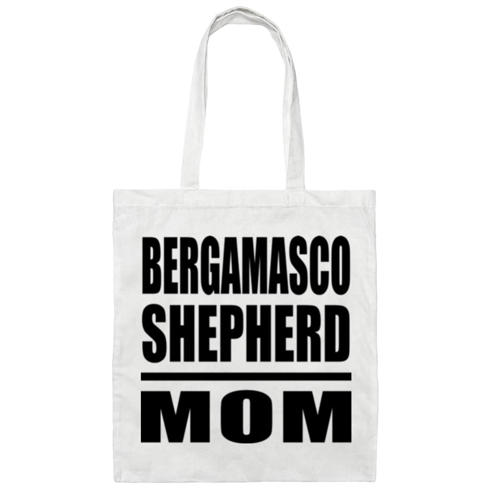 Bergamasco Shepherd Mom - Tote Bag White