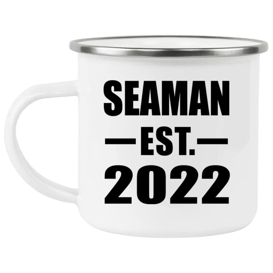 Seaman Established EST. 2022 - 12oz Camping Mug