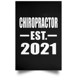 Chiropractor Established EST. 2021 - Poster Portrait