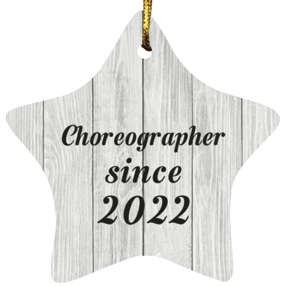 Choreographer Since 2022 - Star Ornament F