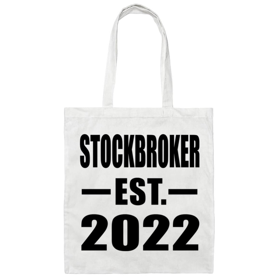 Stockbroker Established EST. 2022 - Tote Bag White